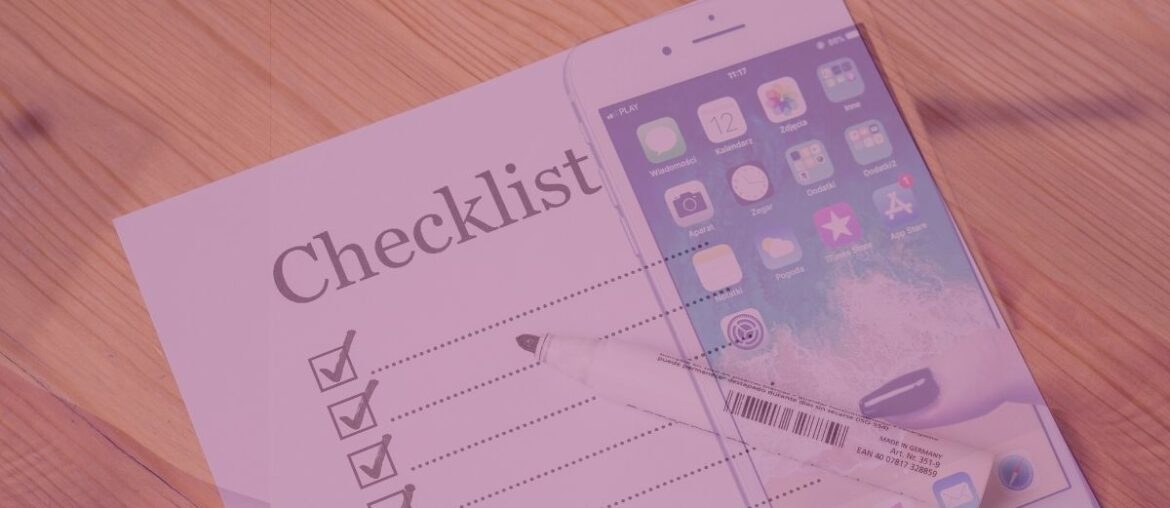 app testing checklist
